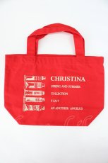 画像1: 【SALE】Fi.n.t / 絵の具ミニトート  赤Ｘ白 T-24-12-24-009-CA-BG-HD-ZT150 (1)