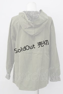 画像2: axes femme / ライダースマウンテンパーカー M カーキ T-24-12-26-007-AX-TO-SZ-ZT367