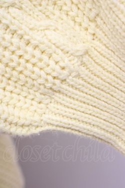 画像5: axes femme / バックリボンニットカーデ M イエロー T-24-12-26-001-AX-TO-SZ-ZT368