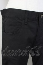 画像5: 【SALE】INGEBORG / 後ろワッペン刺繍パンツ 9 黒 T-24-12-27-019-LO-PA-SA-ZT406 (5)