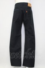 画像2: 【SALE】Karl Helmut / 後ろレザーロゴ刺繍パンツ XL 黒 T-24-12-27-024-EL-PA-SA-ZT406 (2)