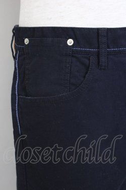 画像5: Karl Helmut / 後ろレザーロゴ刺繍パンツ XL 黒 T-24-12-27-024-EL-PA-SA-ZT406