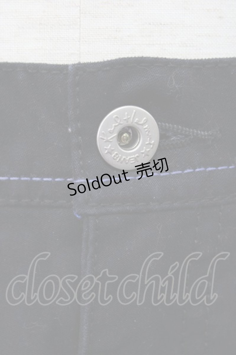 画像6: 【SALE】Karl Helmut / 後ろレザーロゴ刺繍パンツ XL 黒 T-24-12-27-024-EL-PA-SA-ZT406 (6)