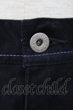 画像6: Karl Helmut / 後ろレザーロゴ刺繍パンツ XL 黒 T-24-12-27-024-EL-PA-SA-ZT406