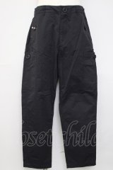 Karl Helmut / サイドボタン&ロゴ刺繍パンツ  黒 T-24-12-27-025-EL-PA-SA-ZT403