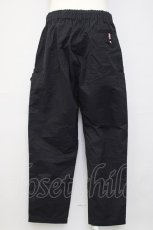 画像2: 【SALE】Karl Helmut / サイドボタン&ロゴ刺繍パンツ  黒 T-24-12-27-025-EL-PA-SA-ZT403 (2)