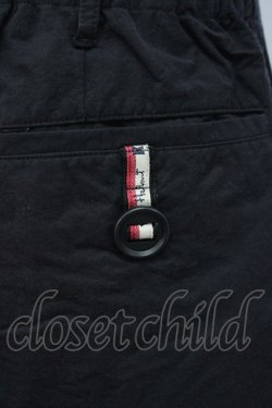 画像3: Karl Helmut / サイドボタン&ロゴ刺繍パンツ  黒 T-24-12-27-025-EL-PA-SA-ZT403