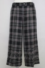 画像1: 【SALE】INGEBORG / チェックパンツ 9 グレーチェック T-24-12-27-006-LO-PA-SA-ZT404 (1)