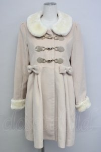 Amavel / サイドリボンコート  ベージュ T-24-12-27-002-CA-CO-SA-ZT-C060