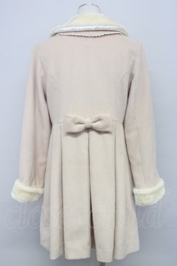 画像2: Amavel / サイドリボンコート  ベージュ T-24-12-27-002-CA-CO-SA-ZT-C060