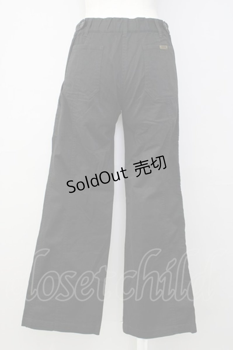画像2: 【SALE】INGEBORG / サイドダブルポケットパンツ S 黒 T-24-12-27-015-LO-PA-SA-ZT406 (2)