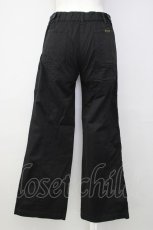 画像2: 【SALE】INGEBORG / サイドダブルポケットパンツ S 黒 T-24-12-27-015-LO-PA-SA-ZT406 (2)