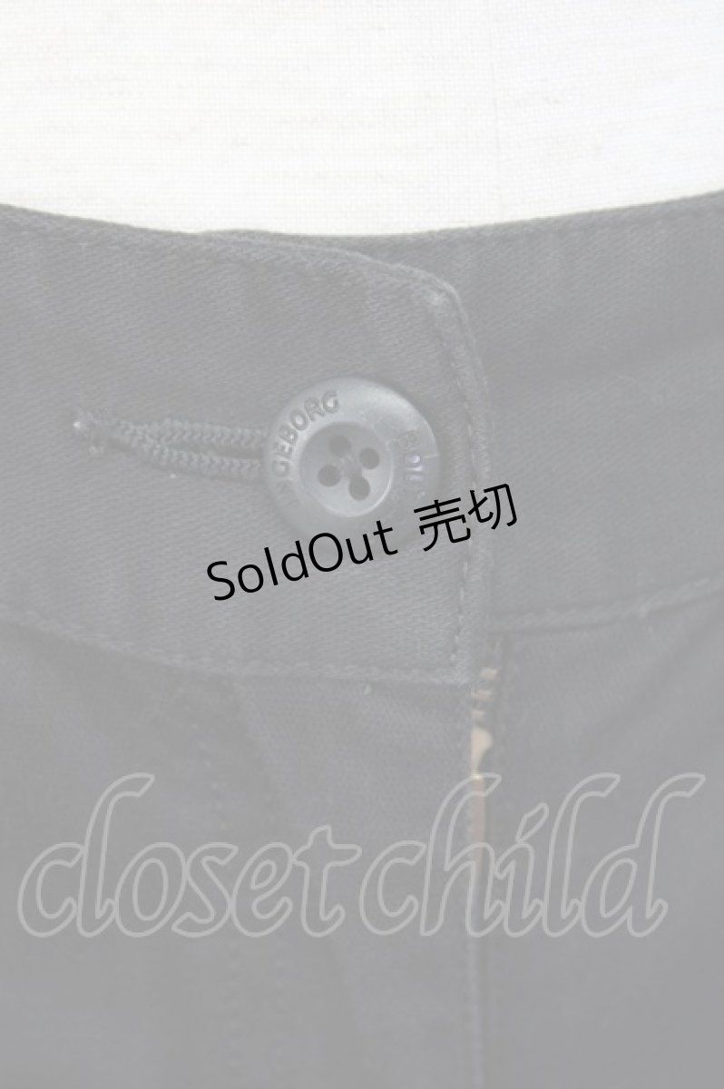 画像7: 【SALE】INGEBORG / サイドダブルポケットパンツ S 黒 T-24-12-27-015-LO-PA-SA-ZT406 (7)