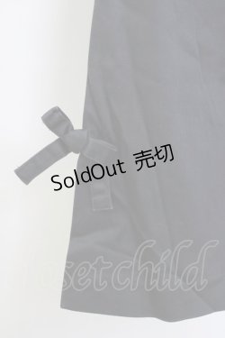 画像4: INGEBORG / 裾リボンパンツ S 黒 T-24-12-27-016-LO-PA-SA-ZT406