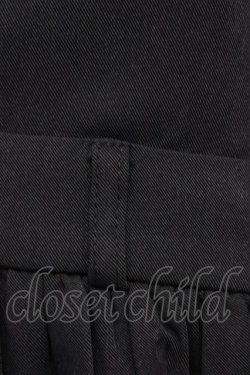 画像4: To Alice / TAポリスサロペットジャンパースカート  黒X白Xシルバー T-25-01-10-015-LO-OP-HD-ZT358