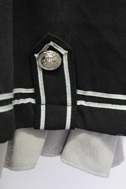 画像5: To Alice / TAポリスサロペットジャンパースカート  黒X白Xシルバー T-25-01-10-015-LO-OP-HD-ZT358