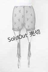 lilLilly / リボンチュールショートパンツ  黒 T-25-01-12-027-LO-PA-SA-ZI