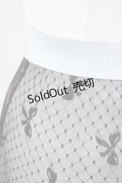 画像3: lilLilly / リボンチュールショートパンツ  黒 T-25-01-12-027-LO-PA-SA-ZI