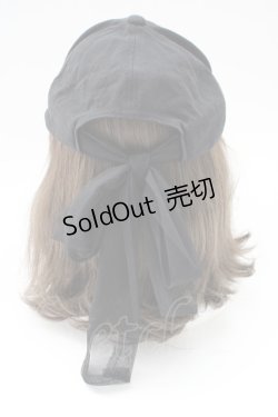 画像2: EATME / チュールリボンキャップ  ブラック T-25-01-12-033-LO-AC-SA-ZI