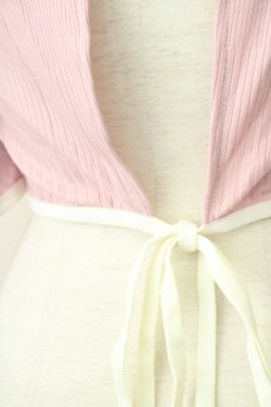 画像3: lilLilly / スナップボタンカーディガン  ピンク T-25-01-12-005-LO-TO-SA-ZI
