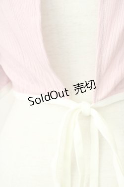 画像3: lilLilly / スナップボタンカーディガン  ピンク T-25-01-12-005-LO-TO-SA-ZI