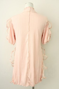 画像2: lilLilly / リブフリルワンピース  ピンク T-25-01-12-007-LO-OP-SA-ZI