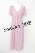 Ank Rouge / ローズシフォンロングカーディガン  濃ピンクＸ青 T-25-01-12-021-CA-TO-SA-ZI