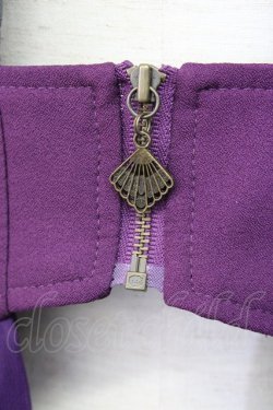 画像5: Ozz oneste / ウエストベルトデザインシースルーロングカーディガン  パープル T-25-01-15-022-OO-TO-SA-ZI