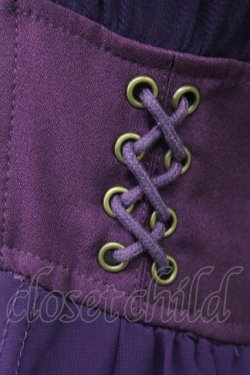 画像6: Ozz oneste / ウエストベルトデザインシースルーロングカーディガン  パープル T-25-01-15-022-OO-TO-SA-ZI