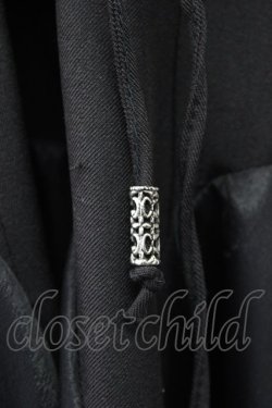 画像5: Ozz oneste / フロント編み上げジャンパースカート  黒 T-25-01-15-029-OO-OP-SA-ZI