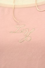 画像3: lilLilly / バックオープンパワショルトップス  ピンク T-25-01-15-007-LO-TO-SA-ZI (3)