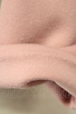 画像8: lilLilly / バックオープンパワショルトップス  ピンク T-25-01-15-007-LO-TO-SA-ZI