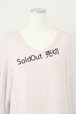 画像7: 【SALE】axes femme POETIQUE / 付け襟ニットワンピース  ピンク T-25-01-15-013-AX-OP-SA-ZT496