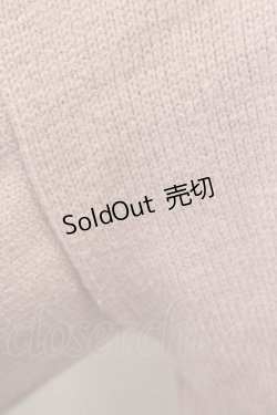 画像12: 【SALE】axes femme POETIQUE / 付け襟ニットワンピース  ピンク T-25-01-15-013-AX-OP-SA-ZT496