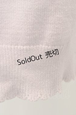 画像13: 【SALE】axes femme POETIQUE / 付け襟ニットワンピース  ピンク T-25-01-15-013-AX-OP-SA-ZT496