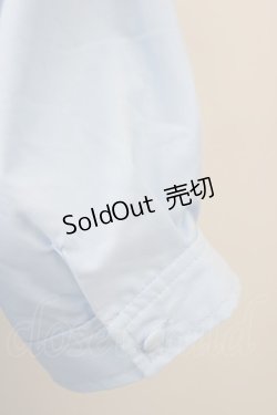 画像3: F i.n.t / マルチストライプネクタイ付きシャツワンピース  ライトブルー T-25-01-17-027-CA-OP-HD-ZI