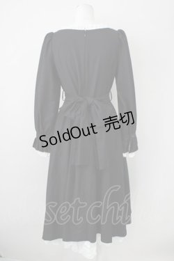 画像3: Sheglit / "Lycoris Fawn"ドレスワンピース  黒X白 T-25-01-17-029-EL-OP-HD-ZI