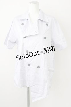 画像1: MILKBOY / ダブル半袖シャツ  グレー T-25-01-17-014-MB-BL-HD-ZI