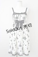 Angelic Pretty / Holy Lanternハイウエストジャンパースカート  アイボリー T-25-01-17-017-AP-OP-HD-ZS