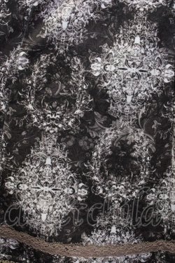 画像5: Rozen Kavalier / ウエストレース総柄スカート  グレーx白 T-25-01-18-037-OO-SK-SA-ZI