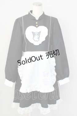 画像1: 【SALE】LOLITAその他(お買取対象外) / サンリオナース風ワンピース M 黒 T-25-01-19-025-LO-SK-HD-ZT447