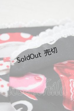 画像6: Angelic Pretty / French Cafe胸リボンジャンパースカートSet  黒 T-25-01-20-024-AP-OP-SA-ZY