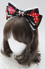 画像7: Angelic Pretty / French Cafe胸リボンジャンパースカートSet  黒 T-25-01-20-024-AP-OP-SA-ZY (7)