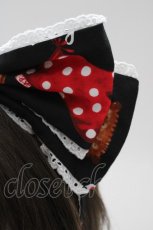 画像8: Angelic Pretty / French Cafe胸リボンジャンパースカートSet  黒 T-25-01-20-024-AP-OP-SA-ZY (8)