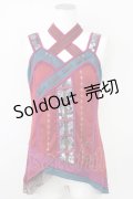 Ozz oneste / チャイナノースリーブトップス  ボルドー T-25-01-20-014-OO-TO-SA-ZS