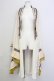 画像1: Ozz oneste /  チャイナタッセル着物袖ロングカーディガン  アイボリー T-25-01-20-016-OO-TO-SA-ZI (1)