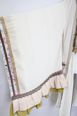 画像3: Ozz oneste /  チャイナタッセル着物袖ロングカーディガン  アイボリー T-25-01-20-016-OO-TO-SA-ZI