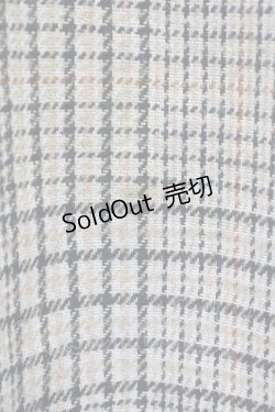 画像6: Bubbles /チェックワンピース F ベージュ T-25-01-22-023-CA-OP-SZ-ZT167