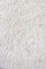 画像4: 【SALE】axes femme POETIQUE / お花パールラメ糸シャギーニット M 生成り T-25-01-22-003-AX-TO-SZ-ZT011 (4)