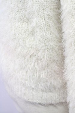 画像5: axes femme POETIQUE / お花パールラメ糸シャギーニット M 生成り T-25-01-22-003-AX-TO-SZ-ZT011